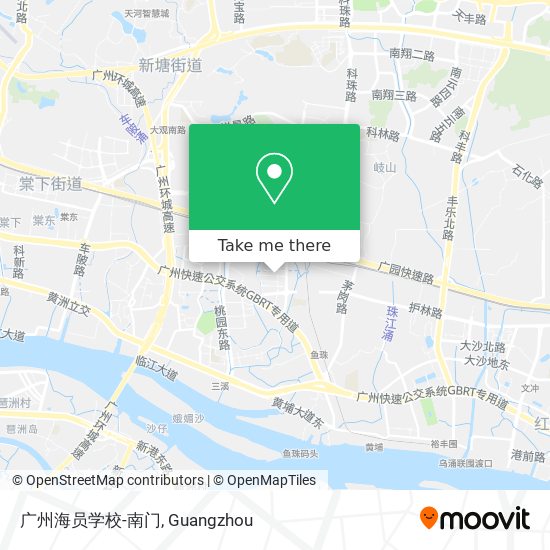 广州海员学校-南门 map