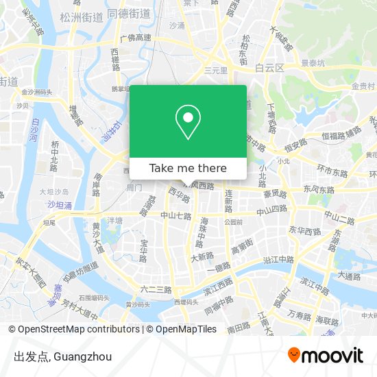 出发点 map