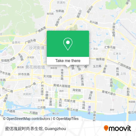 蜜偲瑰妮时尚养生馆 map