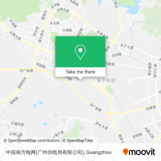 中国南方电网(广州供电局有限公司) map