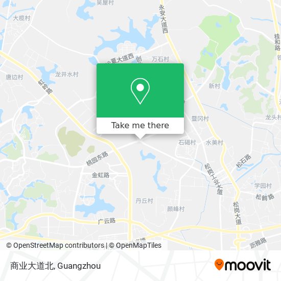 商业大道北 map
