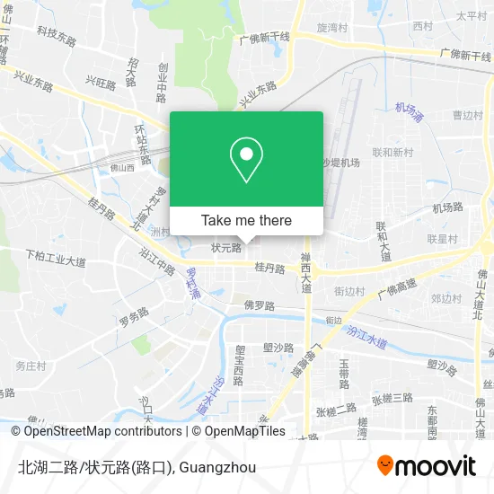 北湖二路/状元路(路口) map