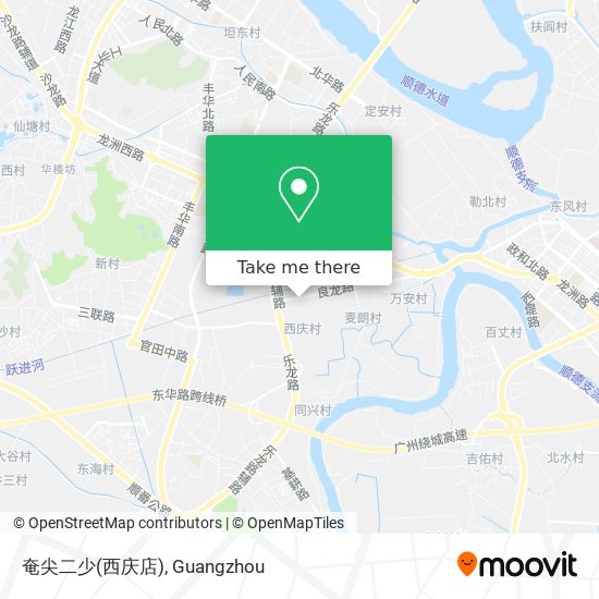 奄尖二少(西庆店) map