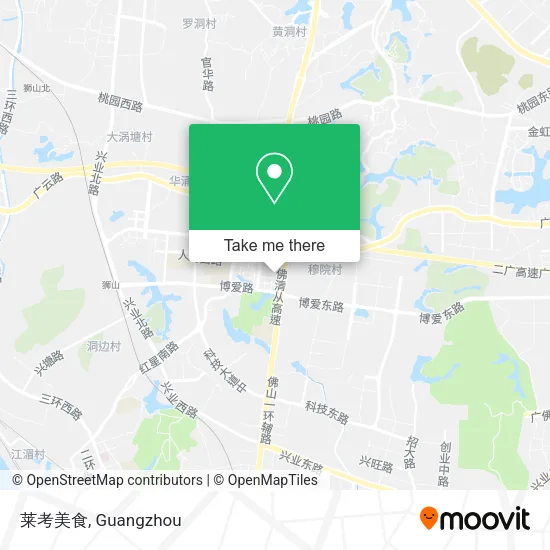 莱考美食 map