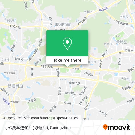 小C洗车连锁店(球馆店) map