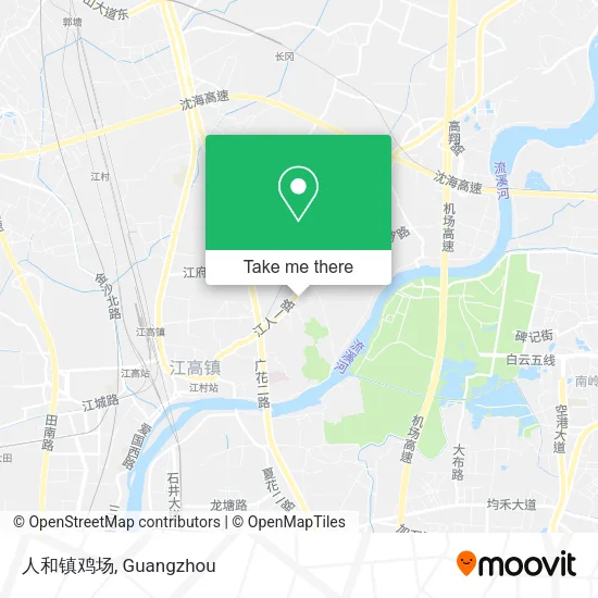 人和镇鸡场 map