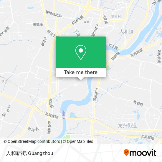 人和新街 map