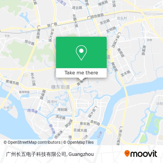 广州长五电子科技有限公司 map
