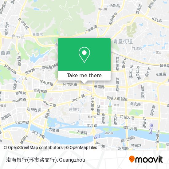 渤海银行(环市路支行) map