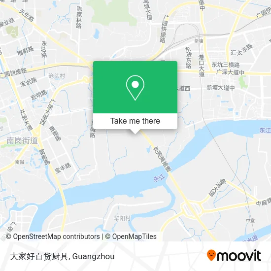 大家好百货厨具 map