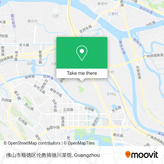 佛山市顺德区伦教骑驰川菜馆 map