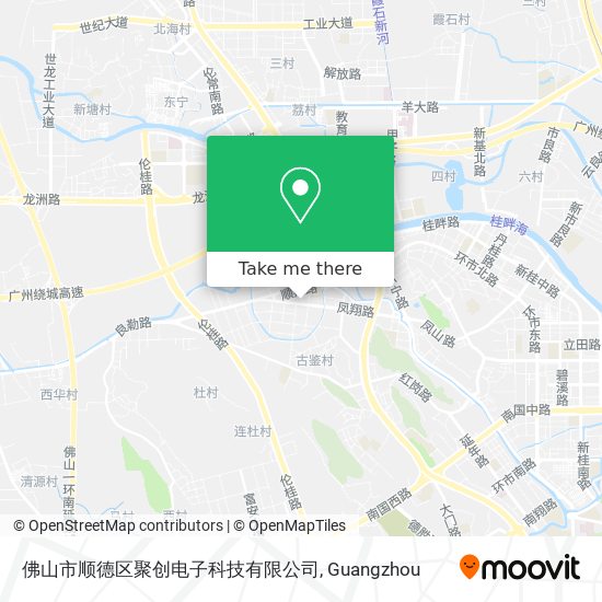佛山市顺德区聚创电子科技有限公司 map