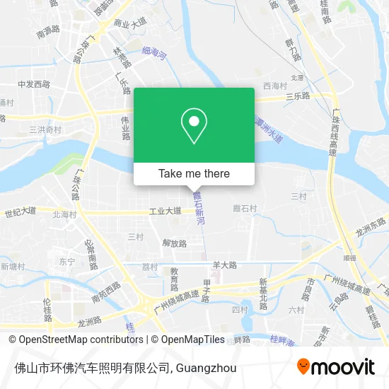 佛山市环佛汽车照明有限公司 map
