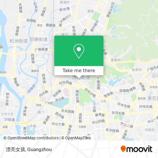 漂亮女孩 map