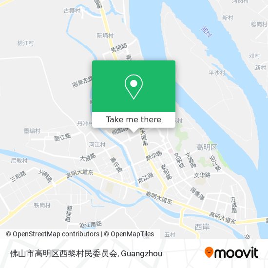 佛山市高明区西黎村民委员会 map