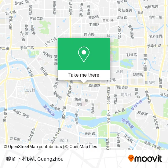 黎涌下村b站 map