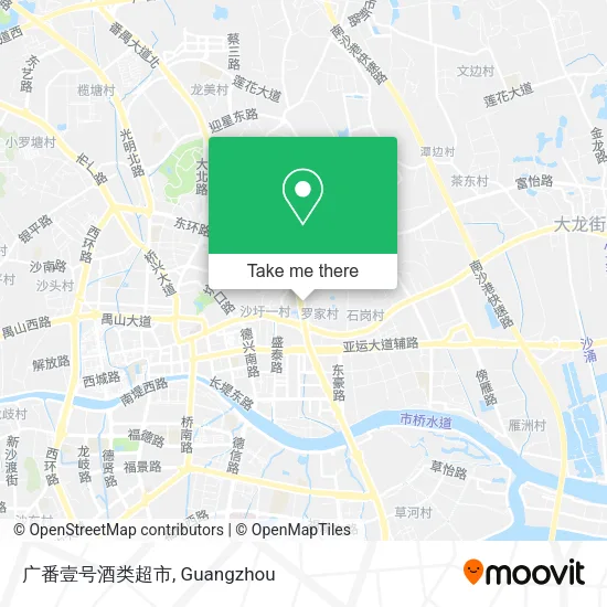 广番壹号酒类超市 map