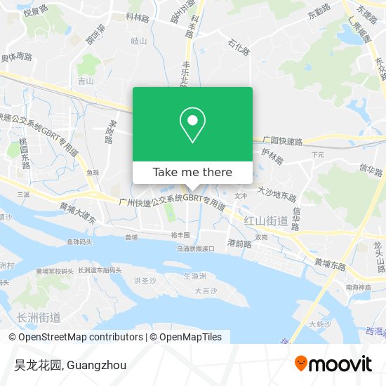 昊龙花园 map