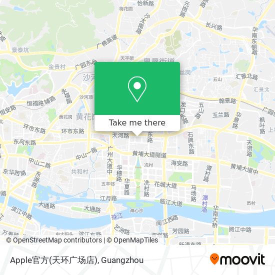 Apple官方(天环广场店) map