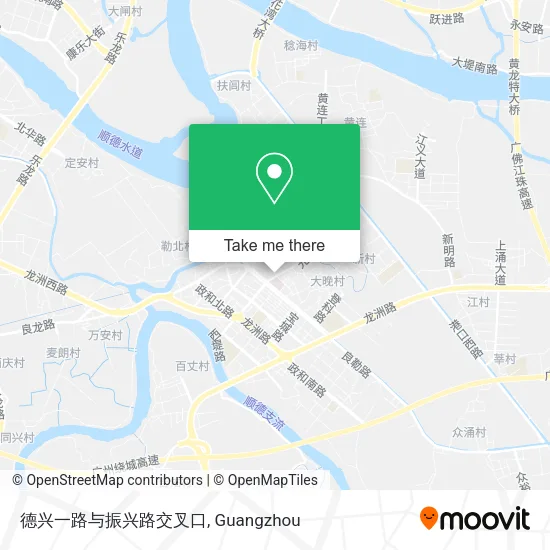 德兴一路与振兴路交叉口 map