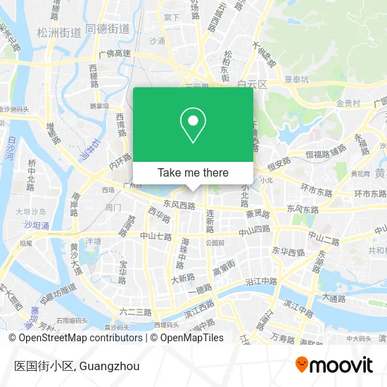 医国街小区 map