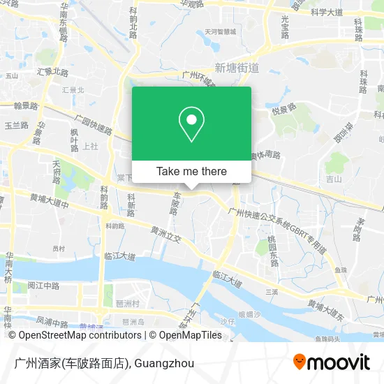 广州酒家(车陂路面店) map