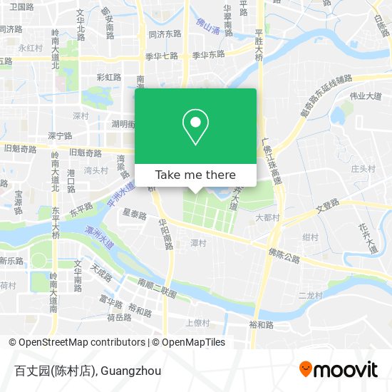 百丈园(陈村店) map