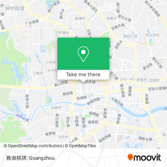 雅溆棋牌 map