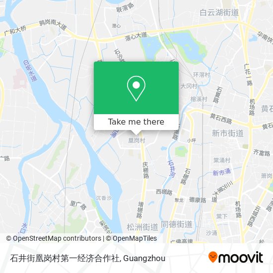 石井街凰岗村第一经济合作社 map
