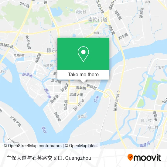 广保大道与石英路交叉口 map