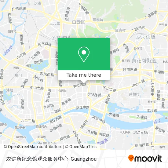 农讲所纪念馆观众服务中心 map