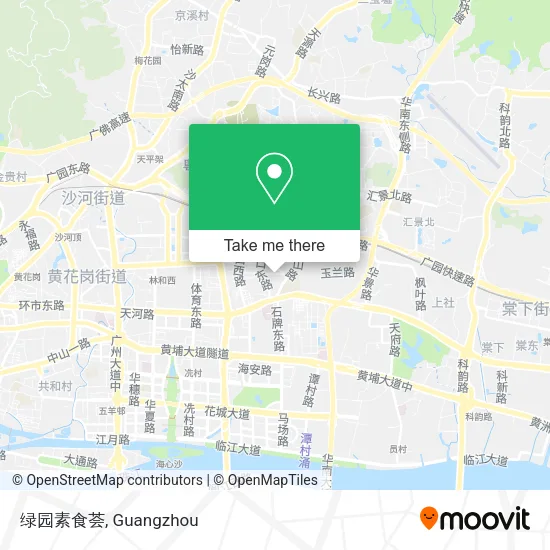 绿园素食荟 map