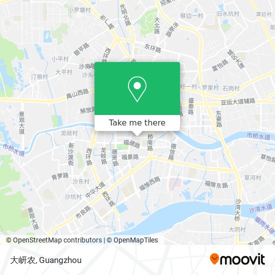 大岍农 map