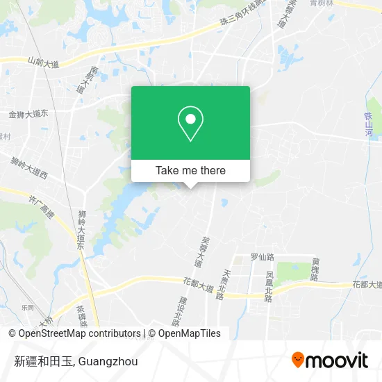 新疆和田玉 map