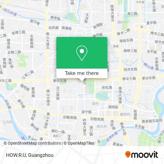 HOW.R.U map