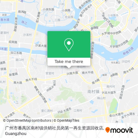 广州市番禺区南村镇供销社员岗第一再生资源回收店 map