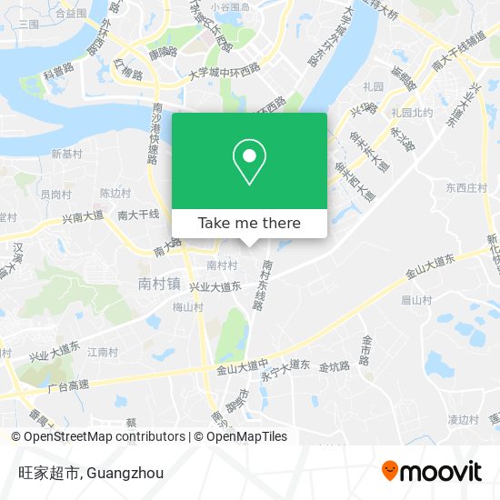旺家超市 map