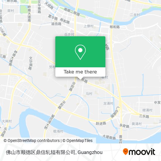 佛山市顺德区鼎信轧辊有限公司 map