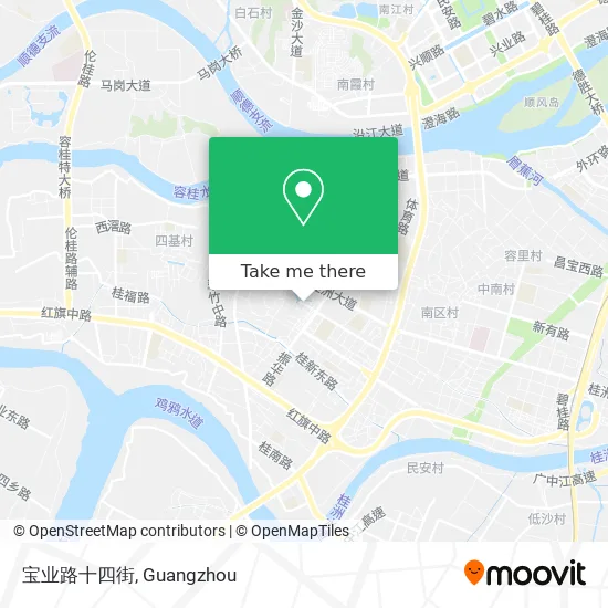 宝业路十四街 map