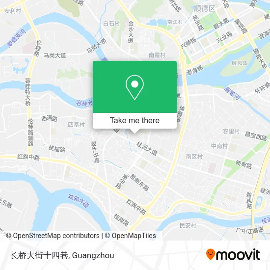 长桥大街十四巷 map