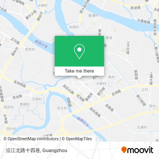 沿江北路十四巷 map