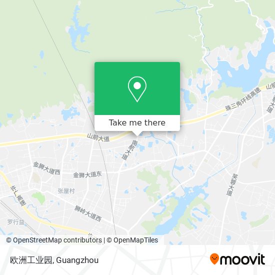 欧洲工业园 map