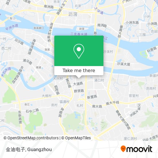 金迪电子 map
