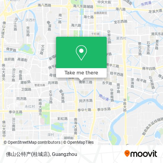 佛山公特产(桂城店) map