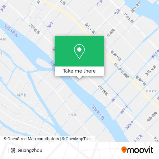 十涌 map
