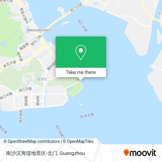 南沙滨海湿地景区-北门 map