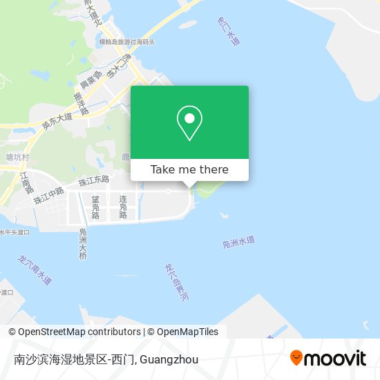 南沙滨海湿地景区-西门 map