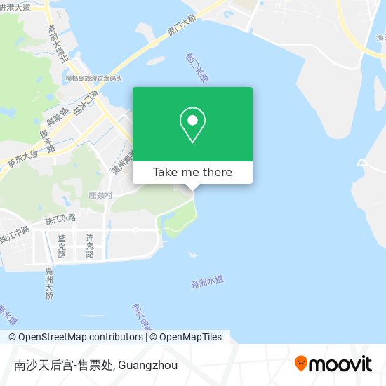 南沙天后宫-售票处 map