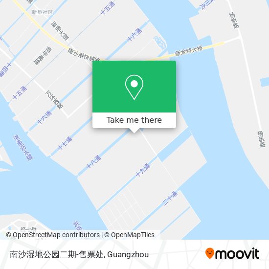 南沙湿地公园二期-售票处 map