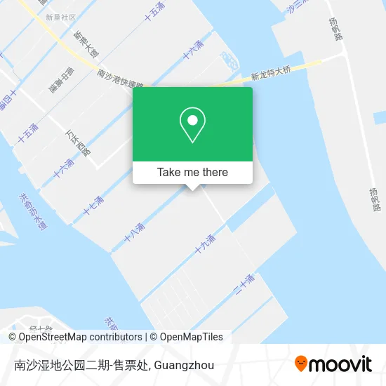 南沙湿地公园二期-售票处 map